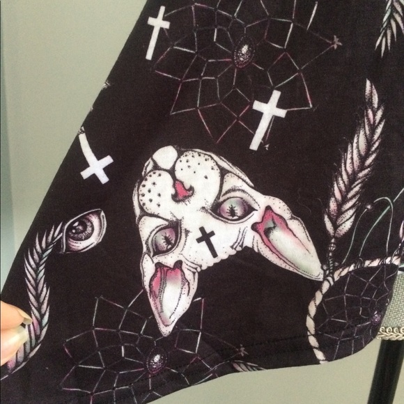 💖 Witch cat top by Spin Doctor💖 - Picture 3 of 4